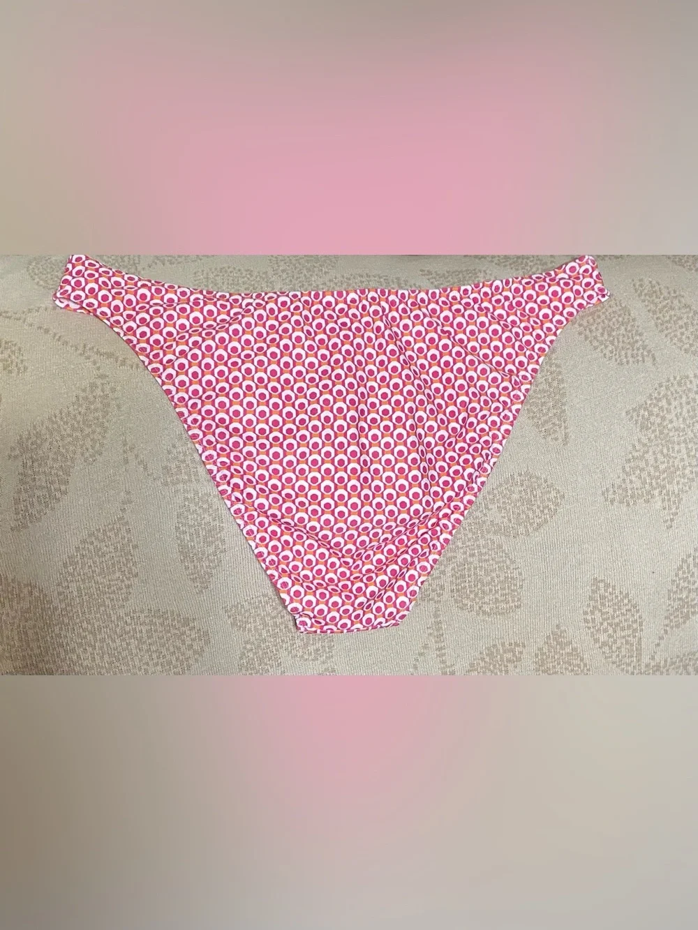 Bikini Bottoms pink and orange pattern - Picture 3 of 5